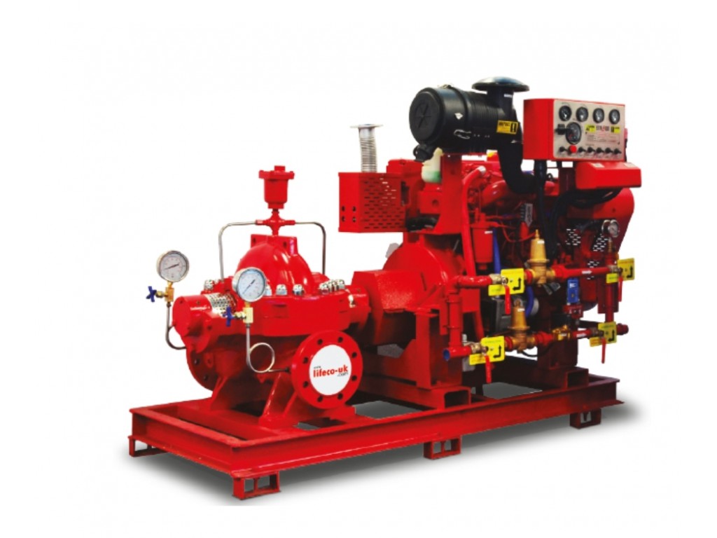 ปั๊มดับเพลิงเครื่องยนต์ Cummins 4BTA 3.9-C100